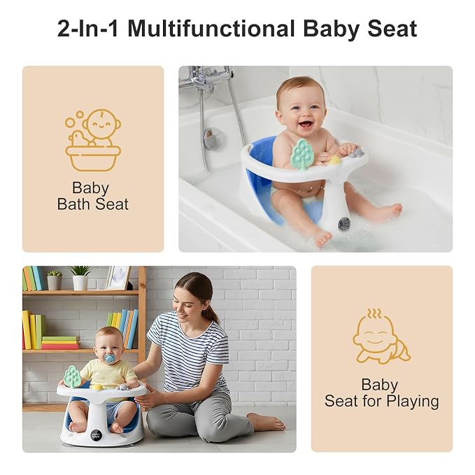 Baby Bath Seat for Babies 6 Months & Up - Image 3