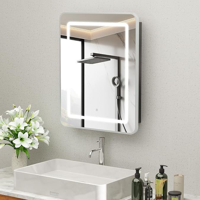 ROOMTEC Lighted Medicine Cabinet by ROOMTEC
