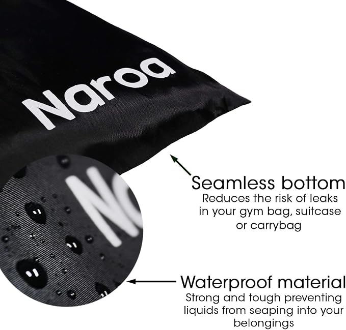 Naroa Waterproof Multifunctional Toiletry Shower Bag - Image 3