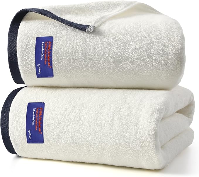 REDKISS 2 Pack 100% Cotton Bath Towels by REDKISSOnline