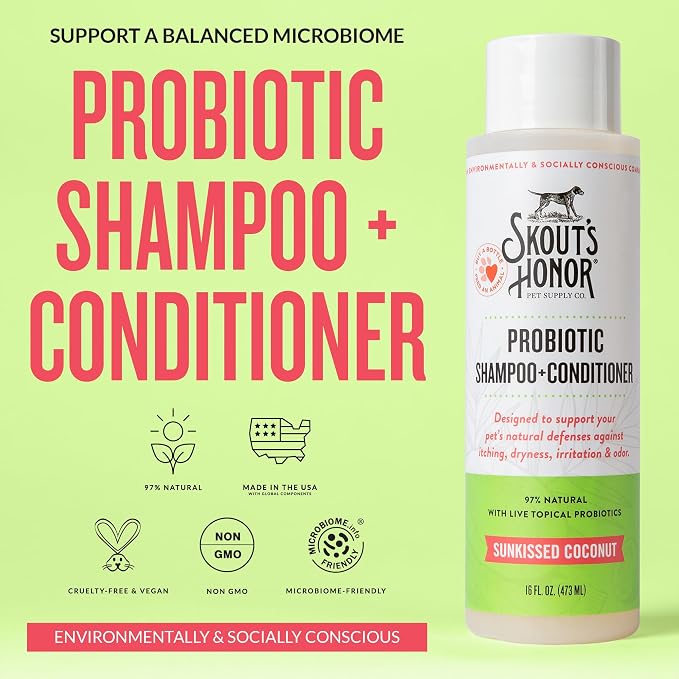 Skout's Honor Probiotic Dog Shampoo & Conditioner - Image 2