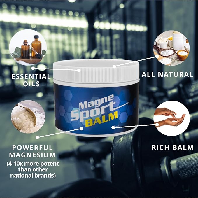 MagneSport Topical Magnesium Balm - Image 4