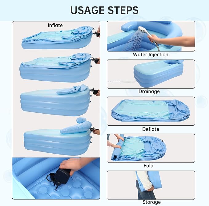 Portable Inflatable Bathtub - Image 8