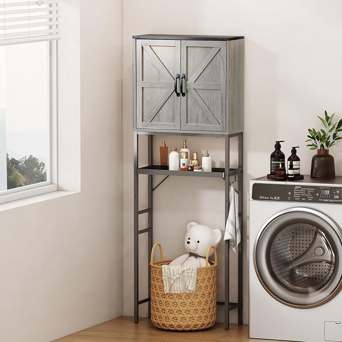 Over The Toilet Storage Cabinet, Bathroom Above Toilet Cabinet Organizer - Image 4