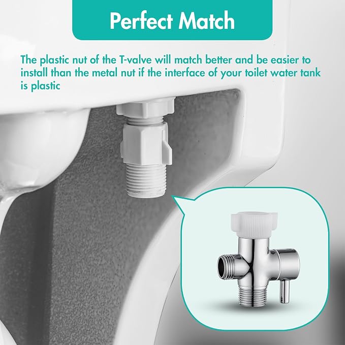 BARROCK Chrome Handheld Bidet Sprayer - Image 6