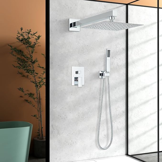 Shower Faucet Polished Chrome Shower System - Image 2