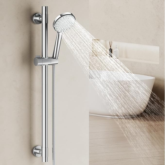Shower Slide Bar Handheld Shower Head - Image 2