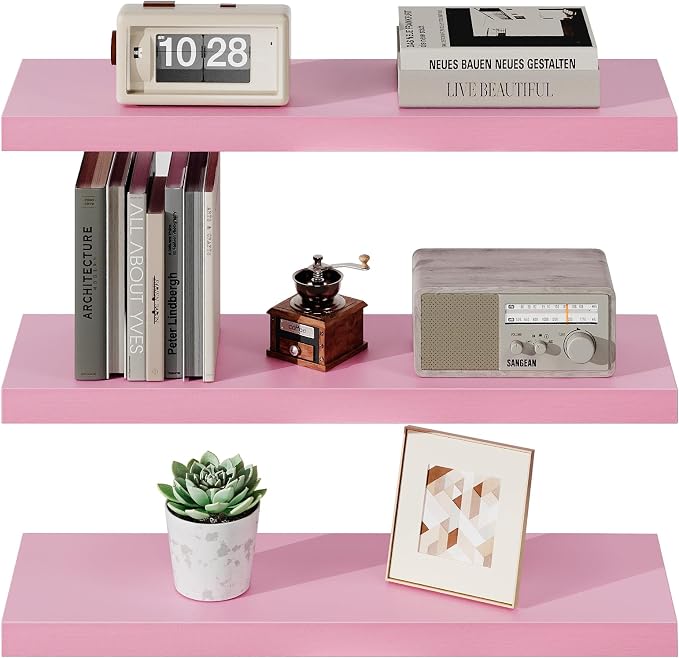 SAUMONIERES Floating Wall Shelves by Saumonieres
