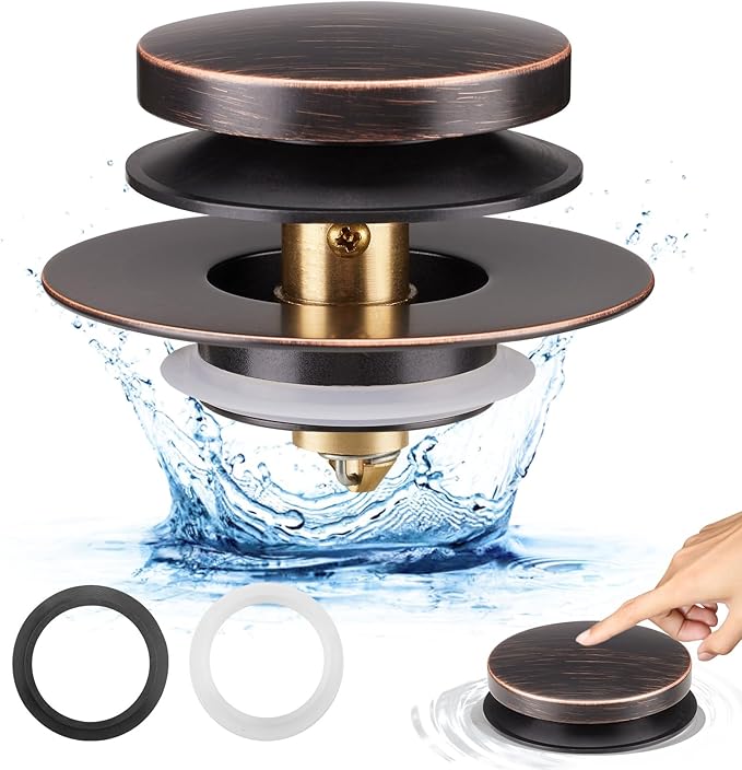 Bathtub Drain Stopper, Uxoz Universal Tub Stopper by Uxoz
