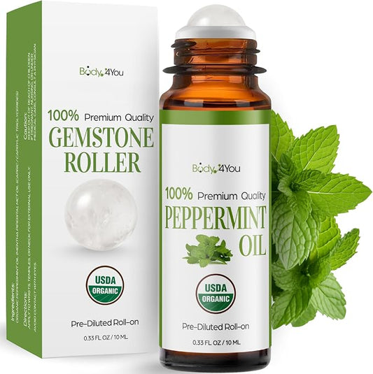BodyJ4You Peppermint Essential Oil Roll On by BodyJ4You