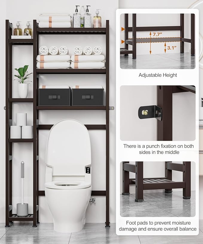 Homde Over The Toilet Storage - Image 5