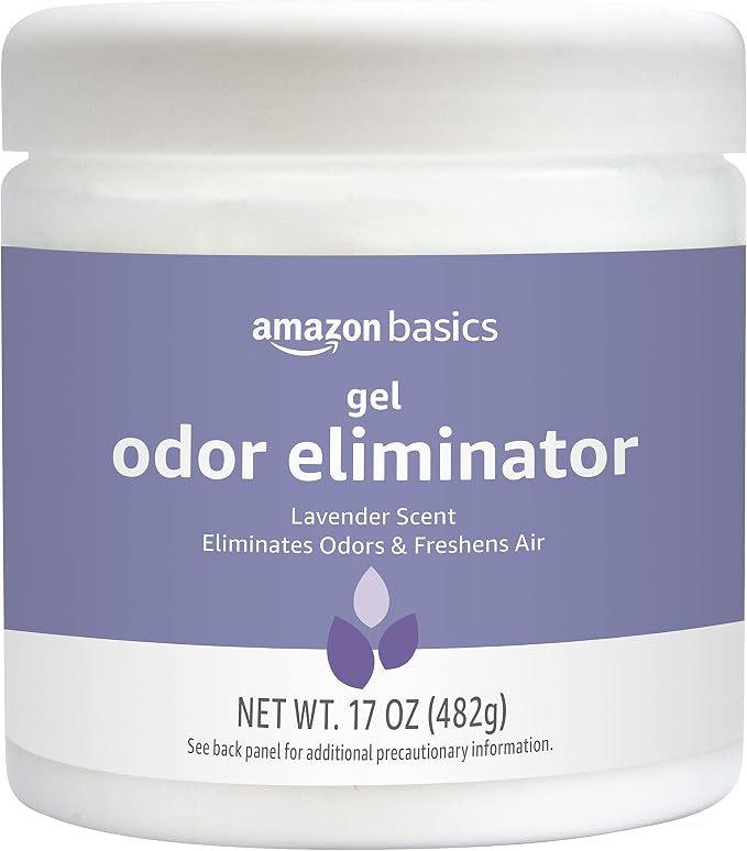 Amazon Basics Gel Odor Eliminator, Activated Charcoal, 17 Oz by AmazonBasics