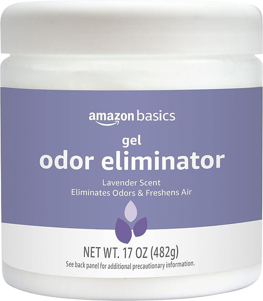 Amazon Basics Gel Odor Eliminator, Activated Charcoal, 17 Oz by AmazonBasics
