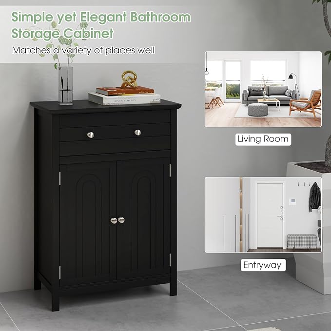 LOKO Bathroom Floor Cabinet, Kitchen Storage Cabinet - Image 9