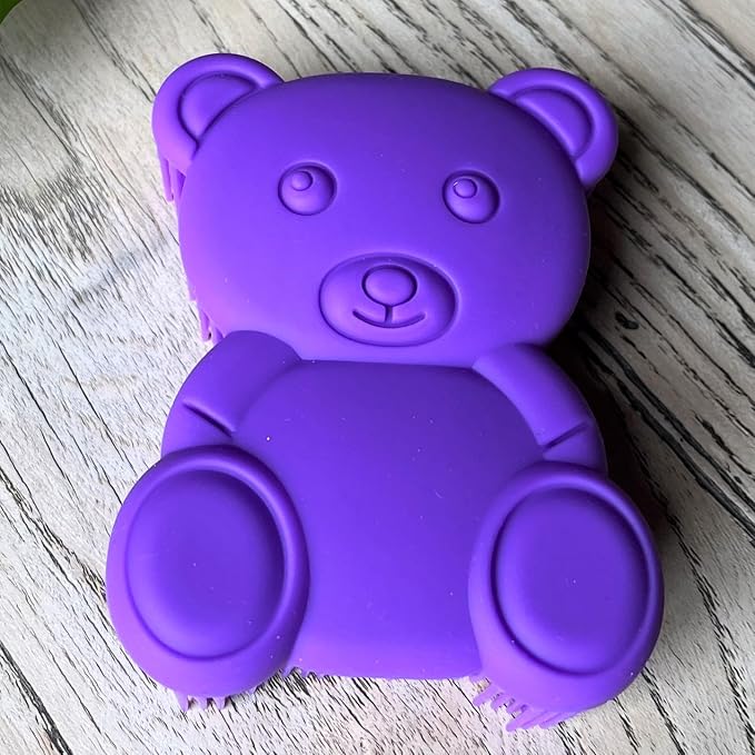 Premium Sensory Brush for Kids or Autism, Soft Silicone Body Scrubber, 2 in 1 - Image 6