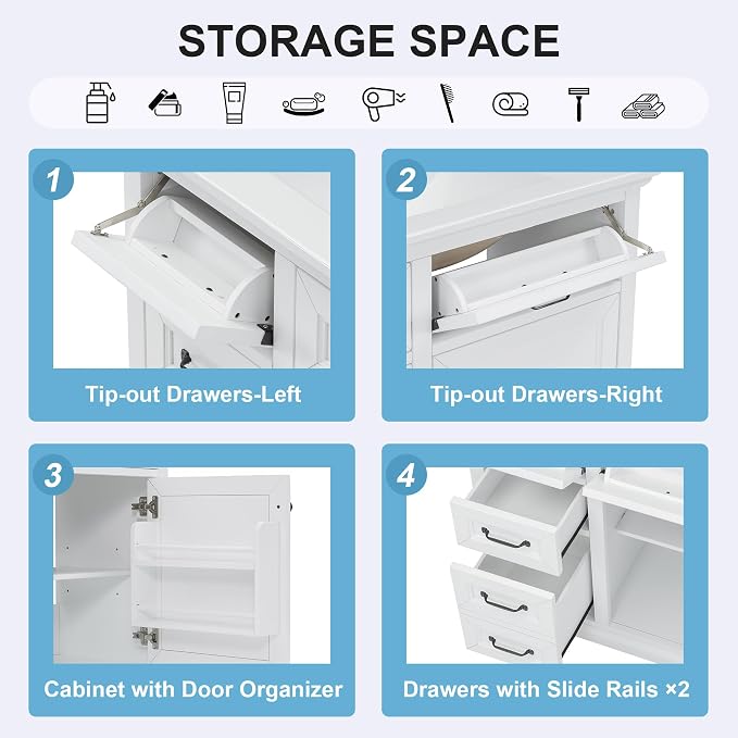 Linique 36" Bathroom Vanity - Image 4