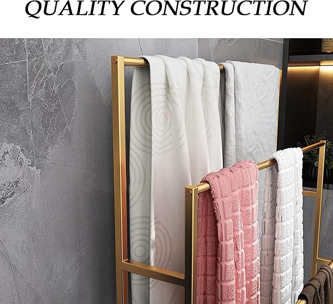 3 Tier Standing Towel Rack - Image 7