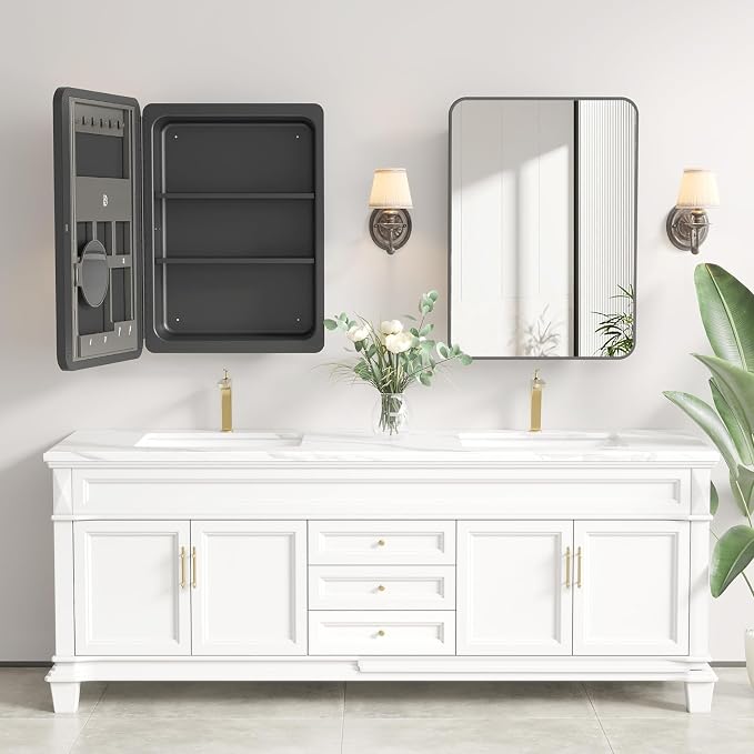 Rresyet 18×26 Bathroom Mirror Cabinet - Image 2