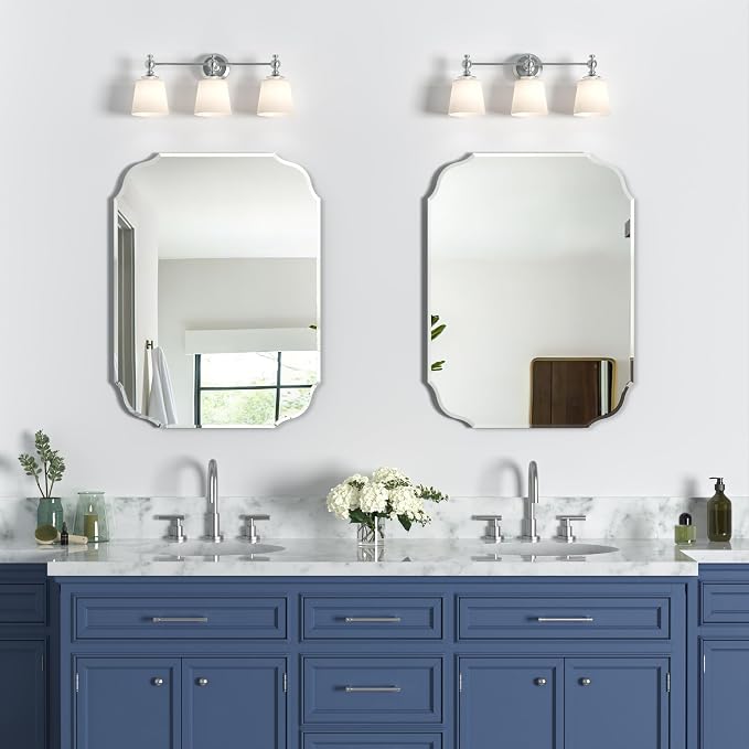 Silver Wall Mirror-Beveled Edge Frameless Mirrors - Image 4