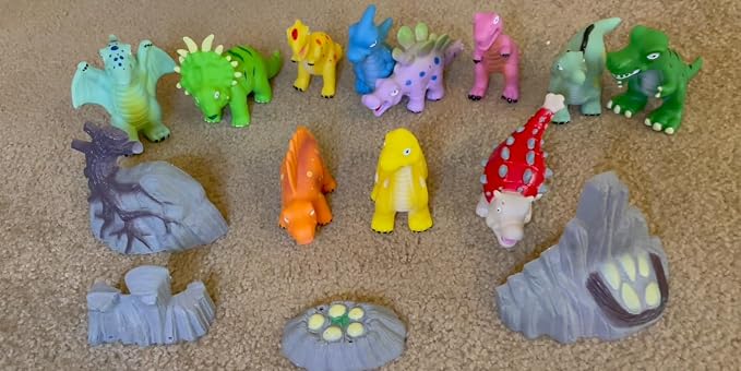 Hely Cancy Dinosaur Bath Toys Mold Free - Image 2