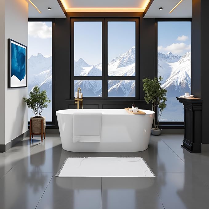 67" Acrylic Freestanding Bathtubs, Stand Alone Tub, Soaking Tubs - Image 9