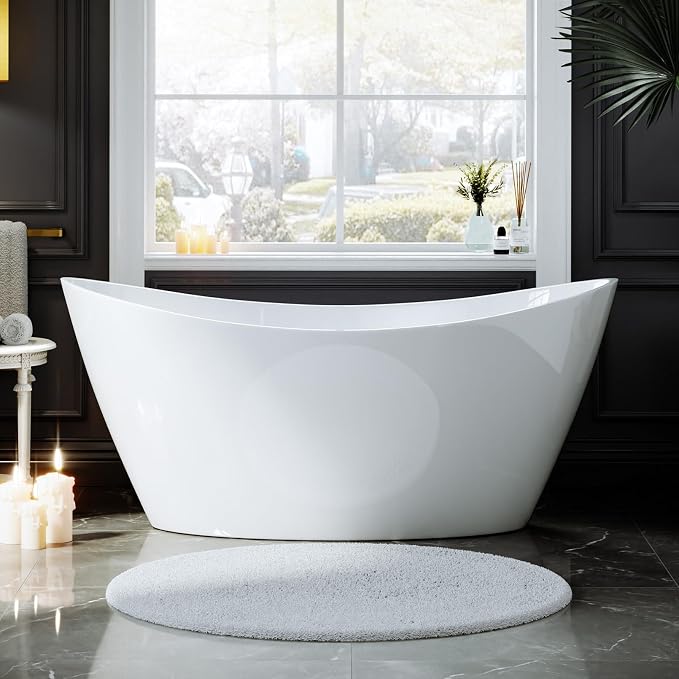 Empava Bathtub, Acrylic Free Standing Tub by Empava