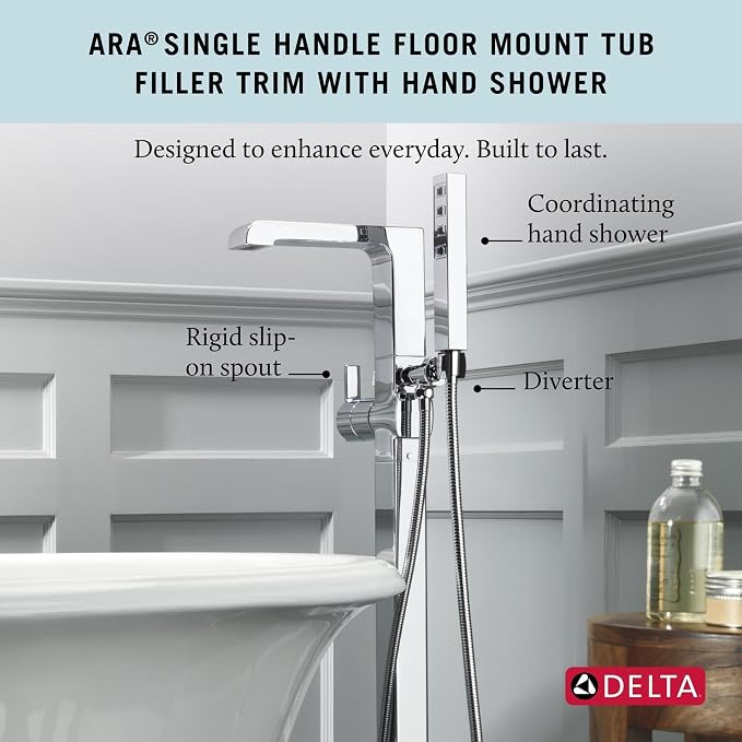 Delta Ara Freestanding Tub Faucet - Image 3
