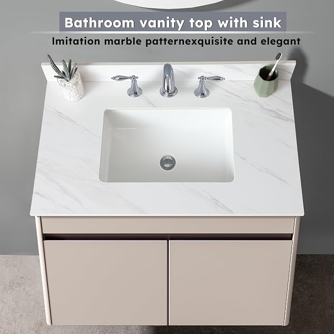 Montary 37"x 22" Bathroom Vanity Top - Image 2