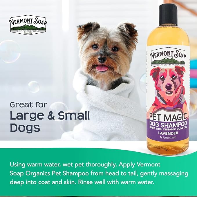 VERMONT SOAP Organics Pet Shampoo - Image 3