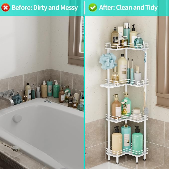 HapiRm Corner Shower Caddy Organizer - Image 6