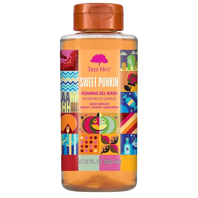 Tree Hut Sweet Punkin Foaming Gel Wash, Gently Cleanses and Leaves Skin Looking by TreeHut