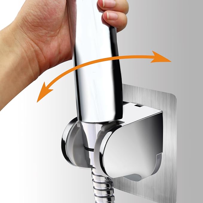 2 Pack No Drilling On Wall Mounted Shower Bracket - Image 2