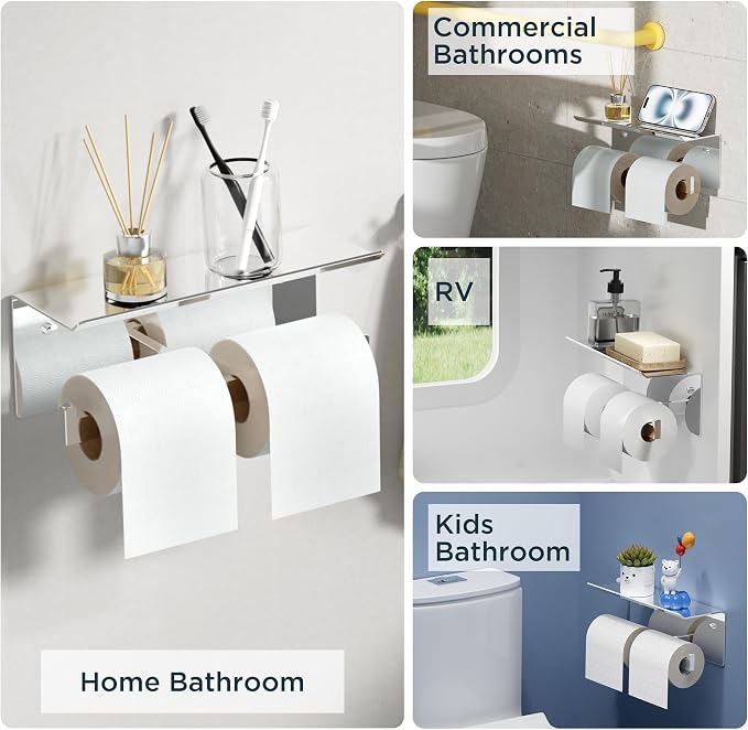 FORIOUS Toilet Paper Holder - Image 8