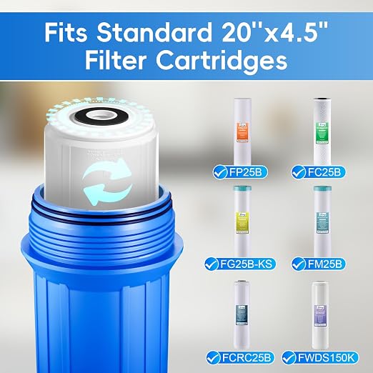iSpring HB28B Whole House Water Filter Housing - Image 4