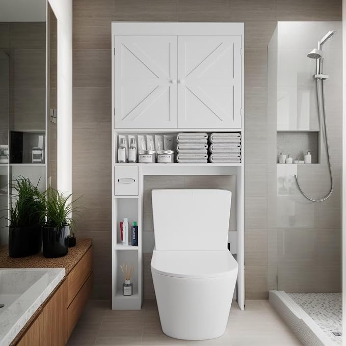 Over-The-Toilet Storage Cabinet - Image 5