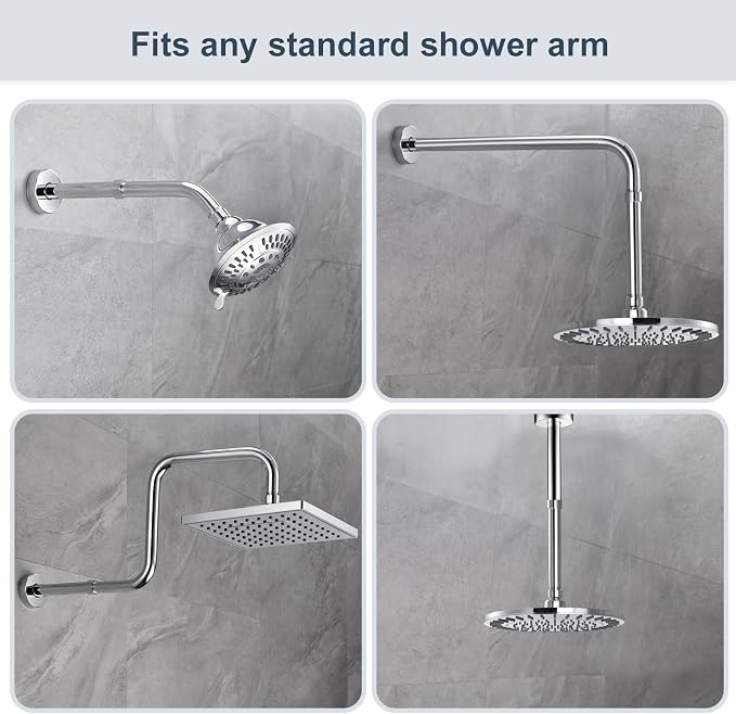 BRIGHT SHOWERS Shower Arm Extender - Image 3
