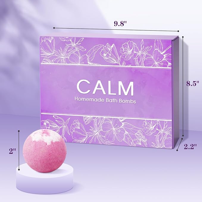 20PCS Bath Bombs for Women Presents Set Natural Wonderful Fizz Effect Bath Bomb - Image 3
