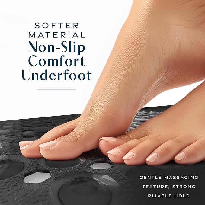SlipX Solutions Power Grip Bathtub Safety Mat | Precision Grip Technology - Image 4