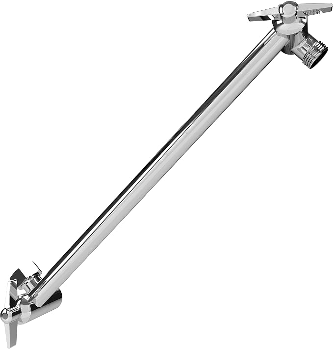 SparkPod 11" Solid Brass Shower Head Extension Arm by SparkPod