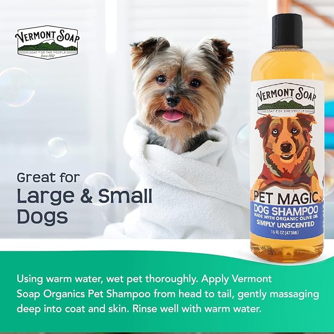 VERMONT SOAP Organics Pet Shampoo - Image 3