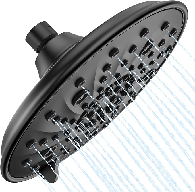 Ryamen Filtered Shower head, Rain Shower Head by Enjoyabeatifullife