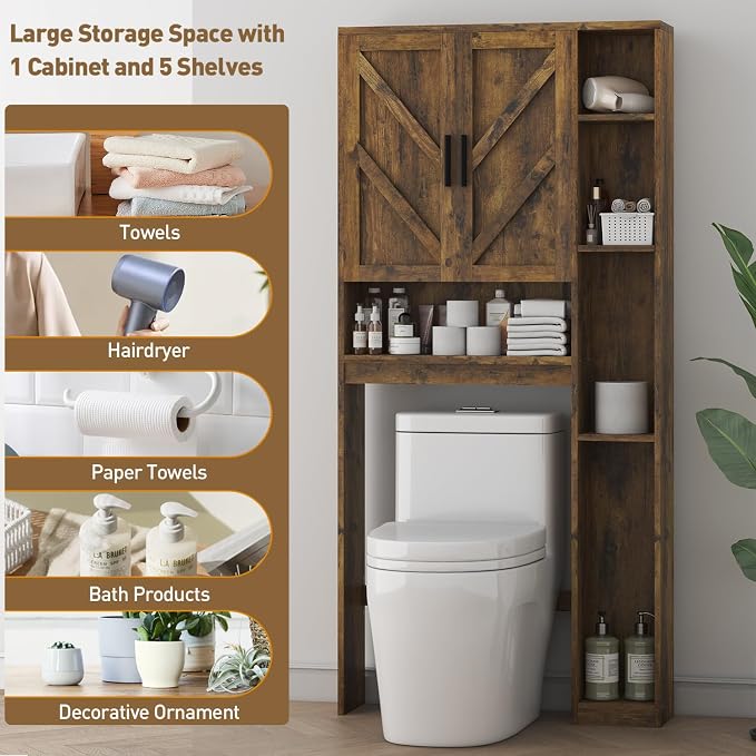 Over The Toilet Storage Cabinet - Image 8