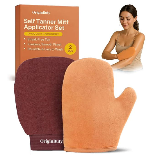 Self Tanner Applicator Mitt Kit, by Originbuty