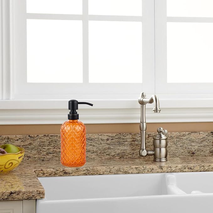 16 oz Glass Soap Dispenser - Image 8