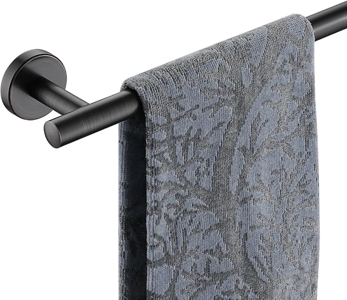 JQK Oil Rubbed Bronze Towel Bar, 12 Inch 304 Stainless Steel Thicken 0.8mm by Homeimprovement