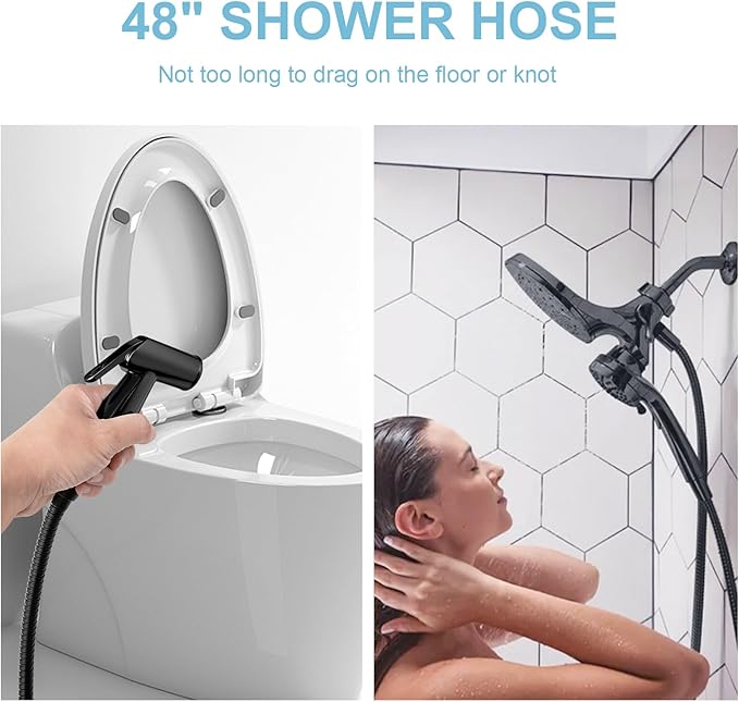 OFFO Shower Hose, 48 in Bidet Hose High Pressure Explosion Proof Toilet Hose - Image 3