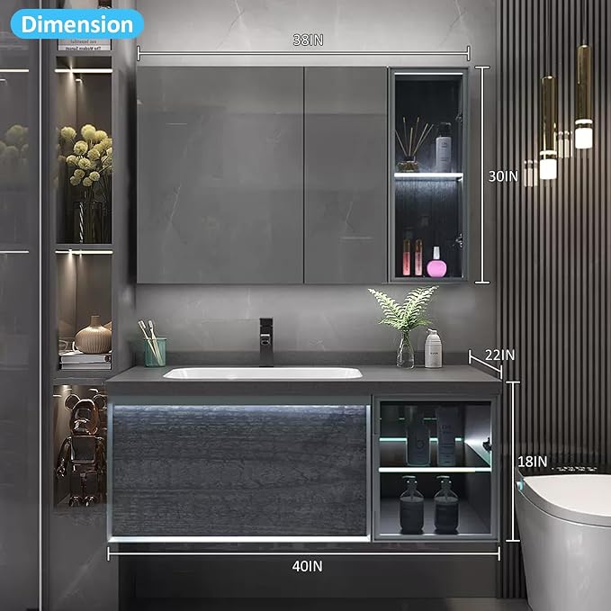 40IN Bathroom Vanity - Image 2