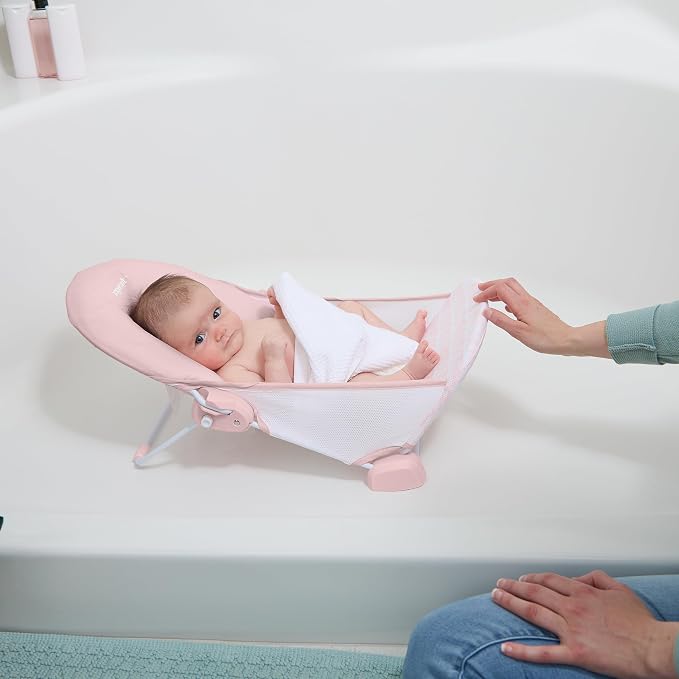Ingenuity Foldaway 2-Position Bather, 2-Position Adjustable Support Baby Bath - Image 9