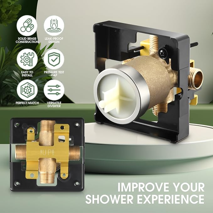 Shower Valve Body for Delta 13, 17 or 17T Series Trim Kits, Universal - Image 5