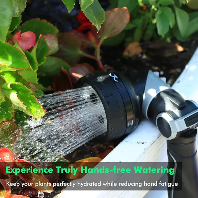 RESTMO 2-IN-1 Garden Hose Nozzle, Heavy Duty Metal Water Hose Nozzle - Image 3